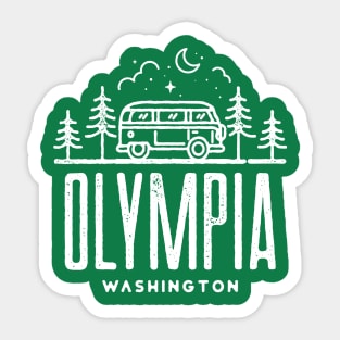 Olympia Washington Sticker